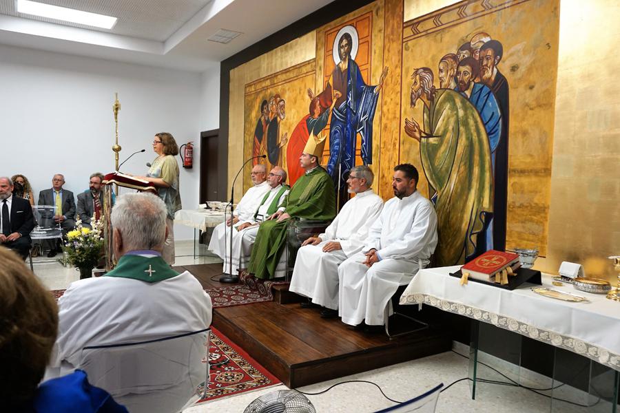 Inauguración de los salones parroquiales de Santo Tomás