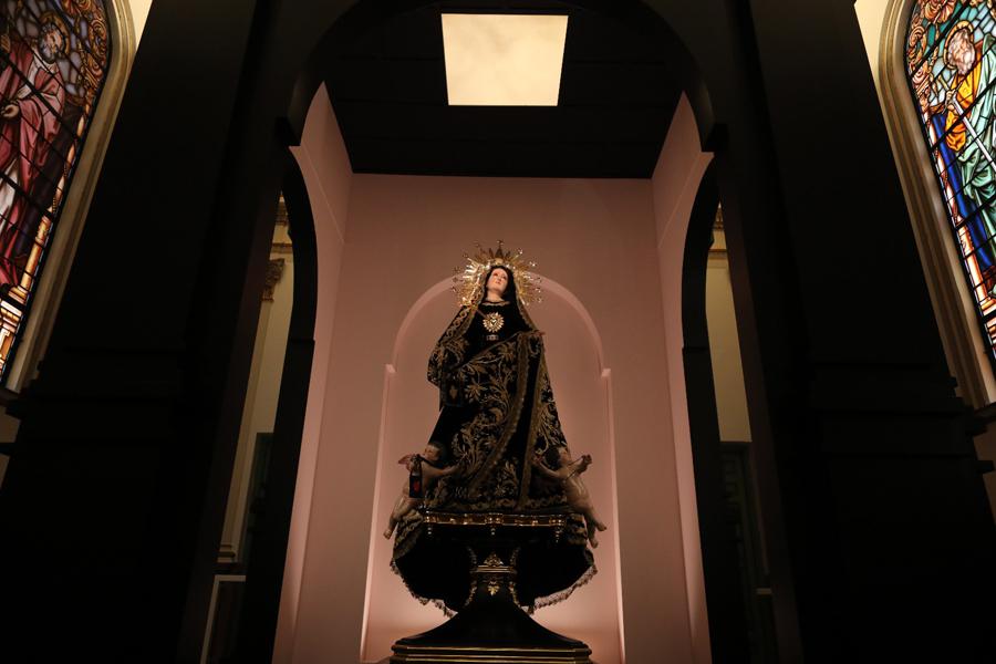 Imagen de Nuestra Señora de los Dolores (Servitas) en ArsMálaga Palacio Episcopal // S. FENOSA