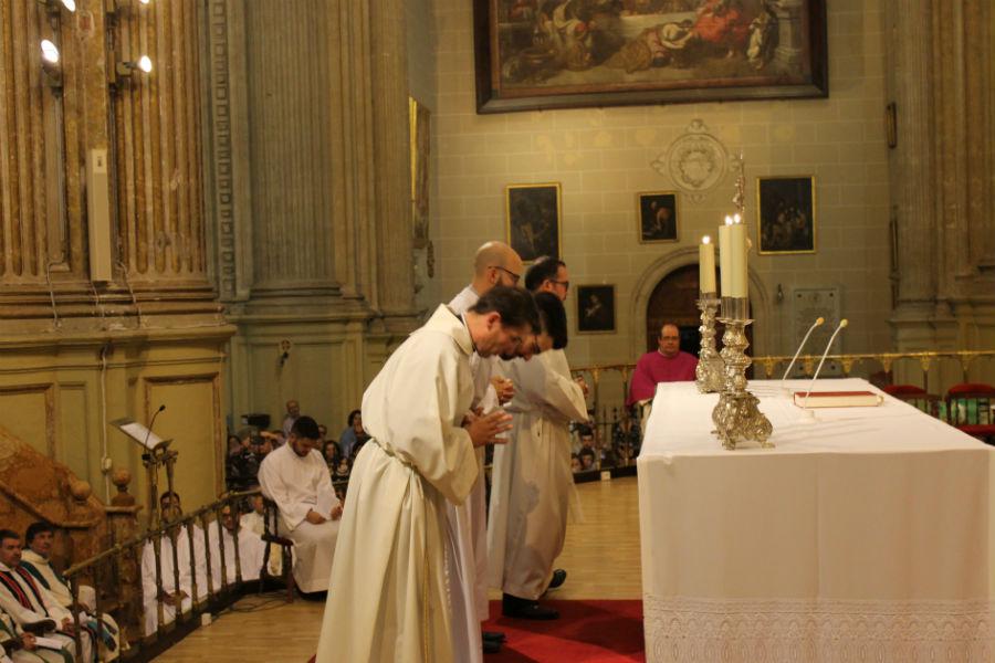 Ordenación de diáconos en la Catedral de Málaga //S.BREMERMANN
