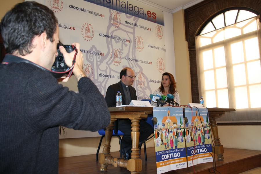 Presentación en rueda de prensa del Día de la Iglesia Diocesana 2017 // E. LLAMAS