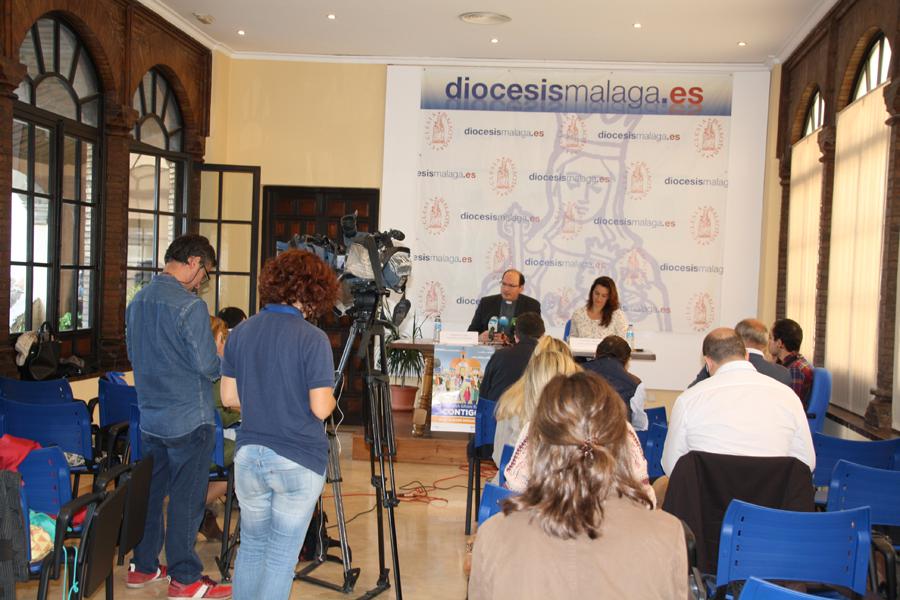 Presentación en rueda de prensa del Día de la Iglesia Diocesana 2017 // E. LLAMAS