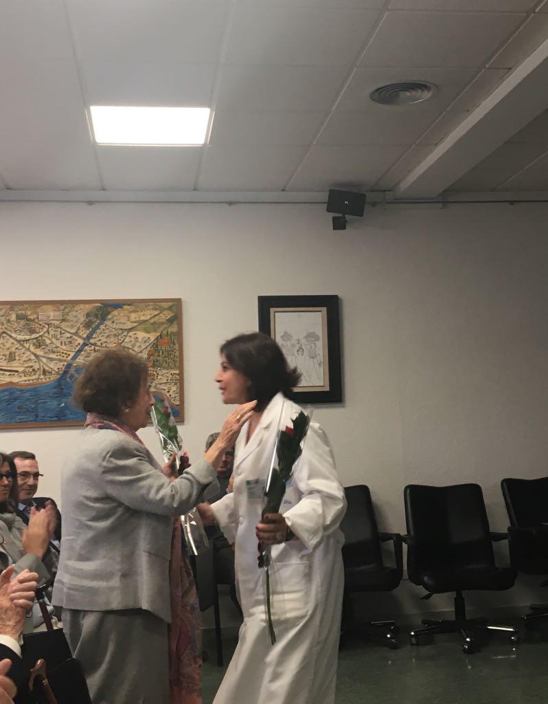 Homenaje al Dr. Gálvez. FOTO: TERESA JIMÉNEZ