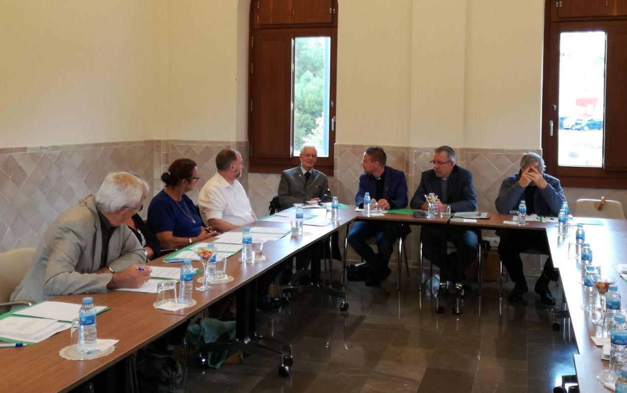 Encuentro de representantes de las iglesias cristianas con el Obispo de Málaga