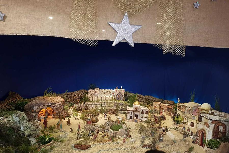 Belén de la parroquia de San Fernando, en Málaga