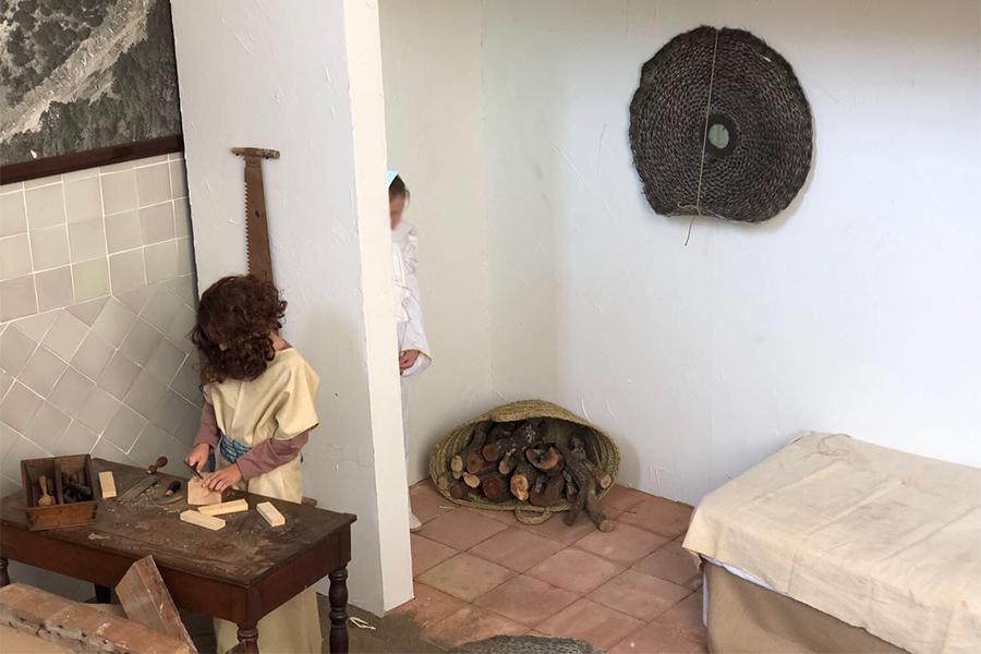 Escena del Belén Viviente Diocesano