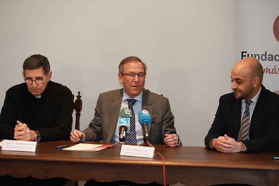 Obispado y la Fundación Málaga acuerdan la recuperación de las obras barrocas de la Divina Pastora de Capuchinos