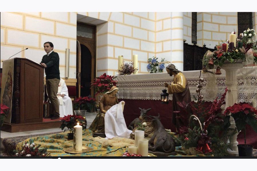 Luz de la Paz de Belén en Melilla // C. RUBIALES