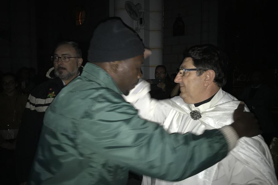 Luz de la Paz de Belén en Melilla // C. RUBIALES