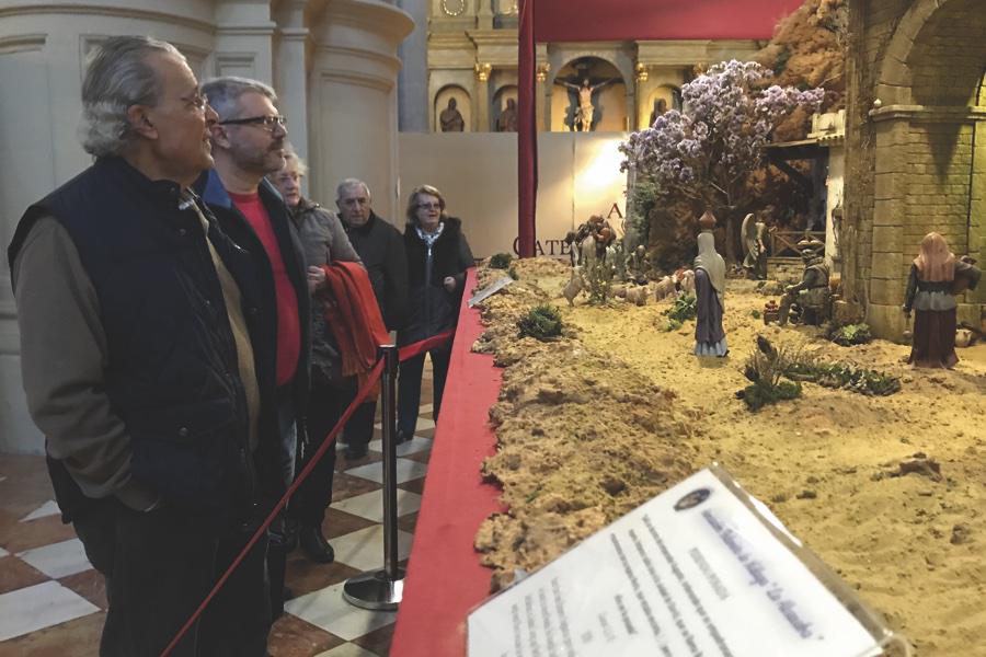 Más de 70.000 personas visitan el belén de la Catedral