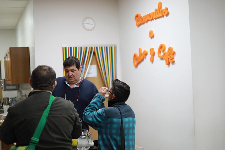 Misa para celebrar el primer aniversario de "Calor y café"