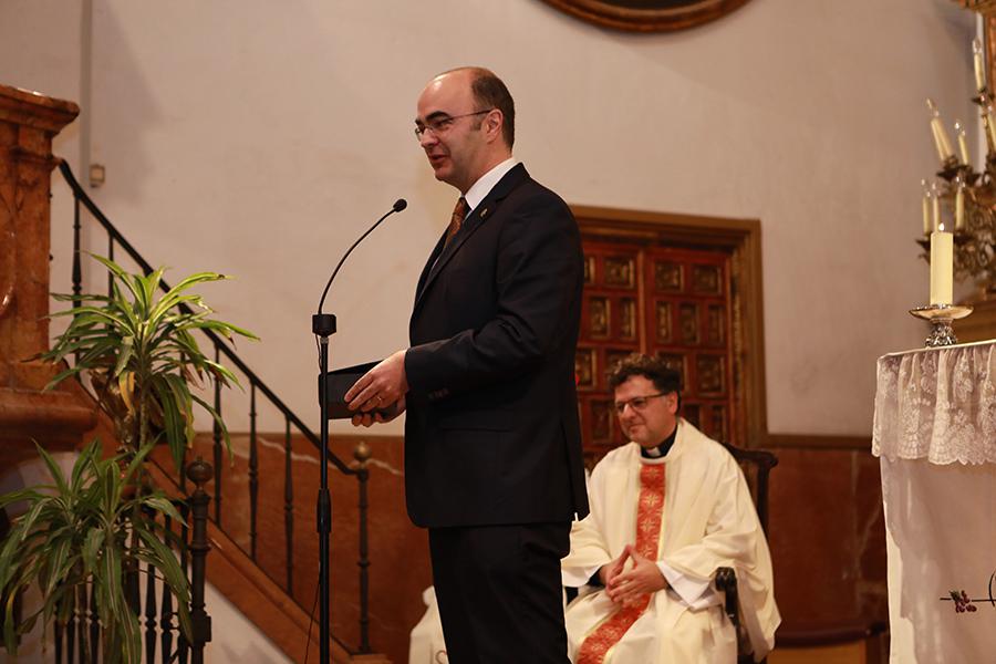 Celebración del patrón de los periodistas y comunicadores, san Francisco de Sales, y entrega del Premio Cardenal Herrera al periodista Antonio Guerrero // S. FENOSA