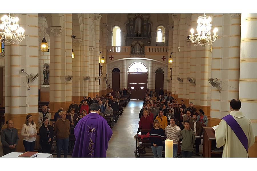 Rito de "elección" de los catecúmenos en Melilla // J. CERDAN