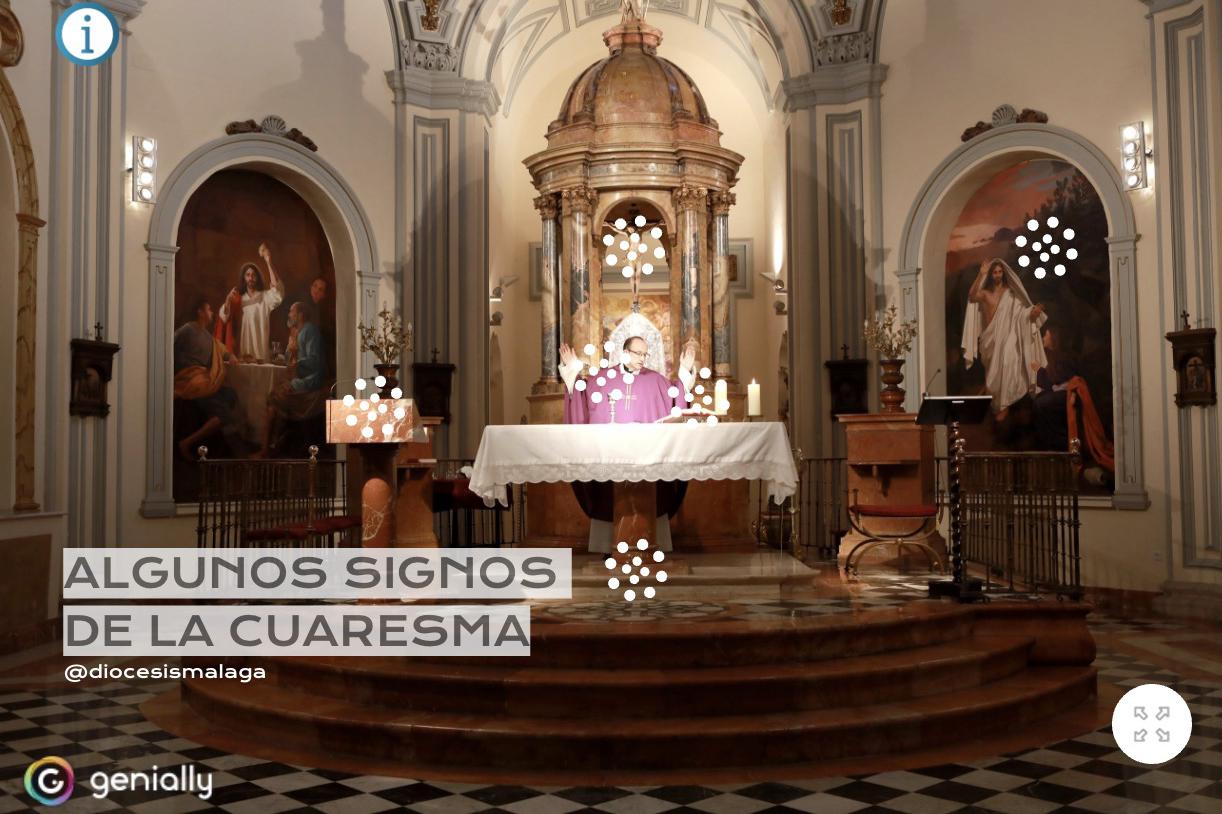 Interactivo: algunos signos de la Cuaresma