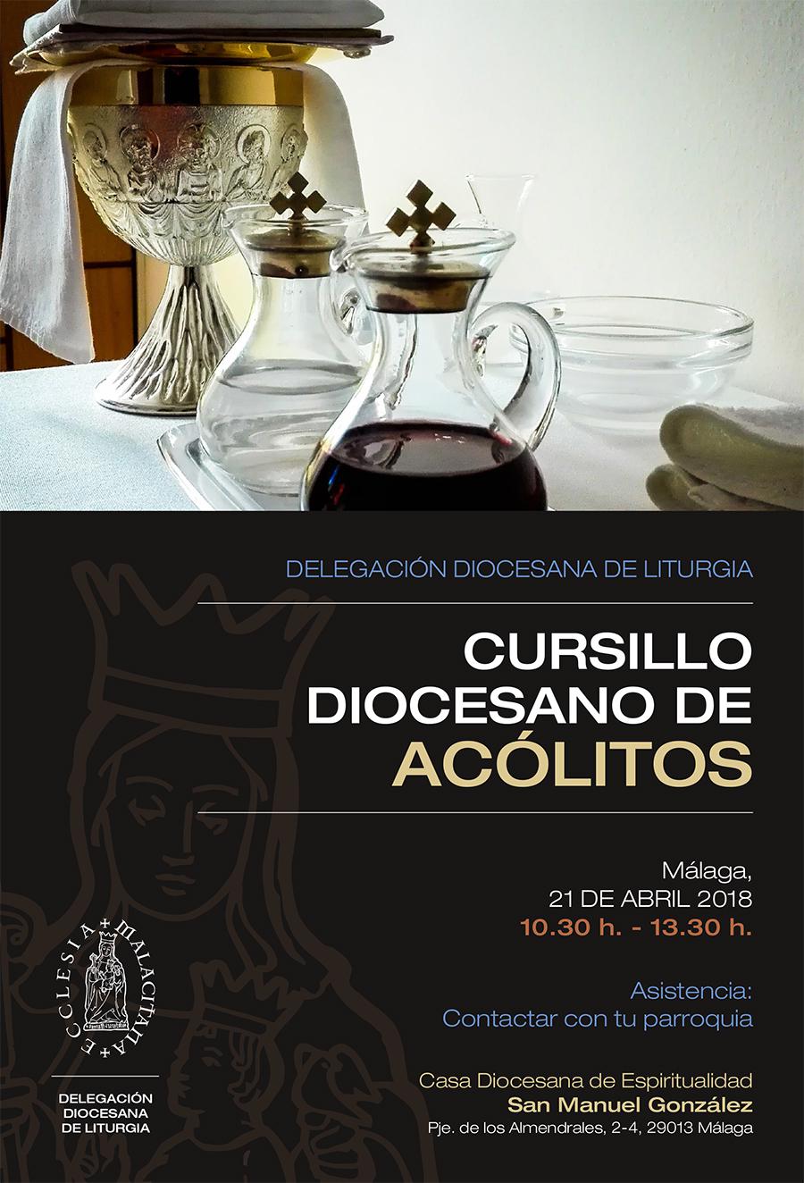 Cartel del Curso Diocesano para Acólitos