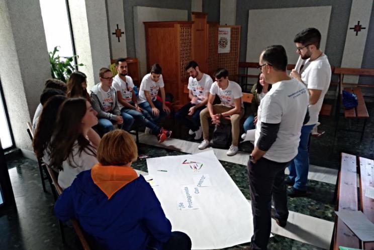 Uno de los talleres del Encuentro Diocesano de Juventud EDJ2018 