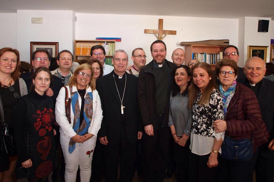 Visita Pastoral del Obispo de Málaga, Jesús Catalá, a la parroquia de El Salvador // J. CANO