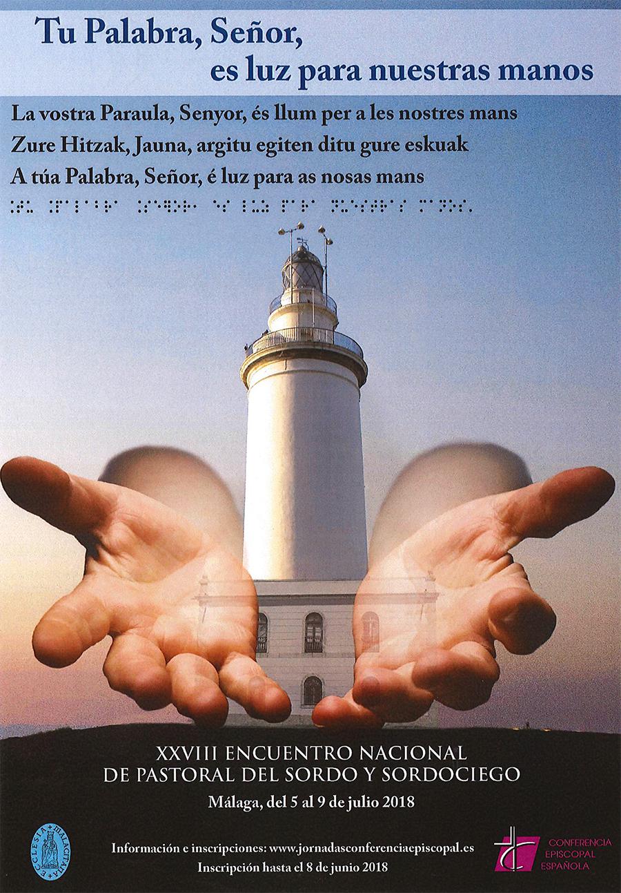 Cartel del XXVIII Encuentro Nacional de Pastoral del Sordo y Sordociego