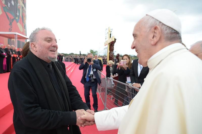 Celebración de los 50 años del Camino Neocatecumenal en Roma en la que han participado 450 malagueños