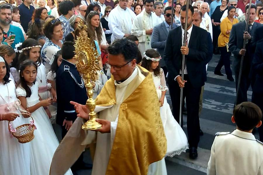 Celebración del Corpus Christi en Torremolinos