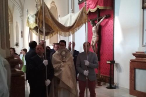 Imágenes del Corpus Christi en Yunquera