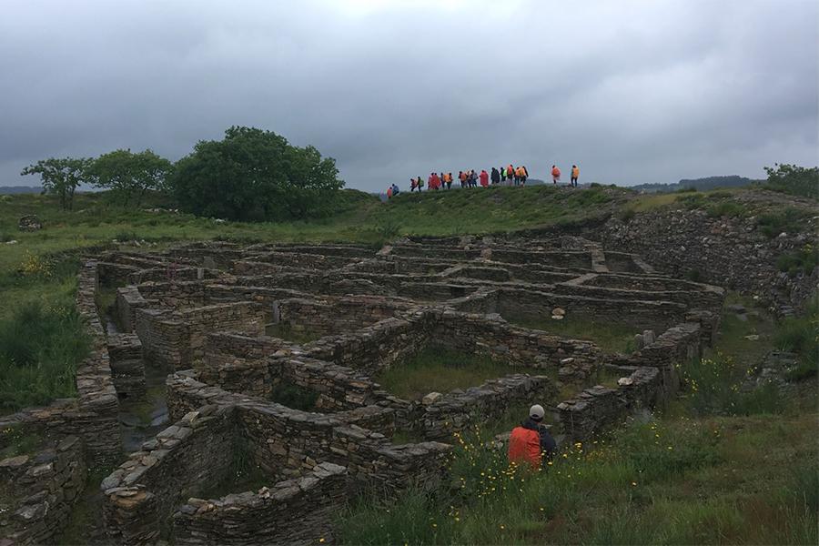 Los alumnos del Colegio San Manuel peregrinan a Santiago de Compostela