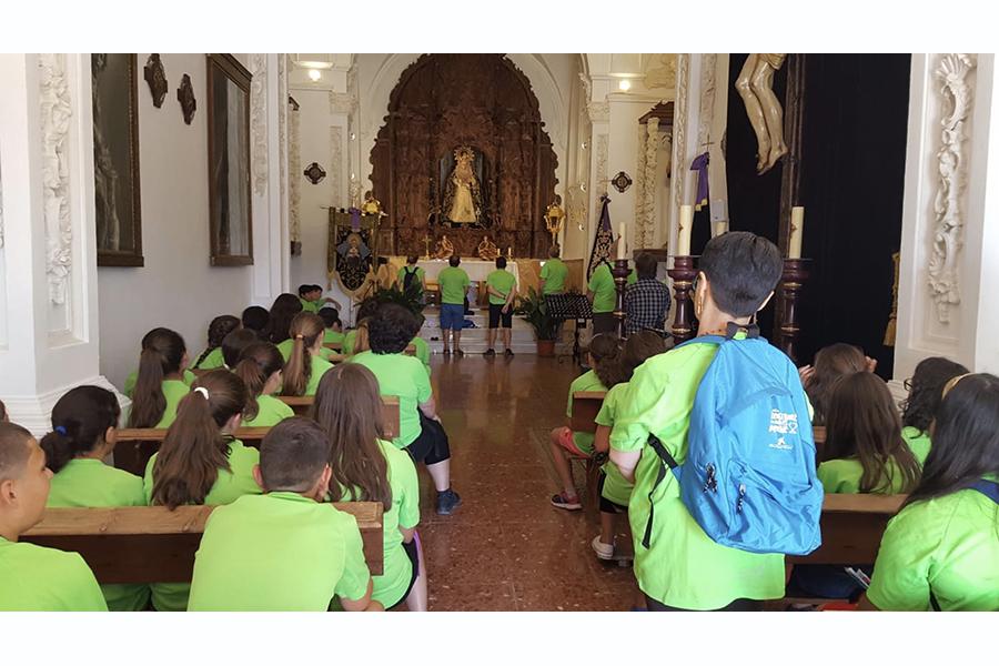 Convivencia de verano de los niños y jóvenes de Santa Rosalía, San Pedro de Alcántara y Álora