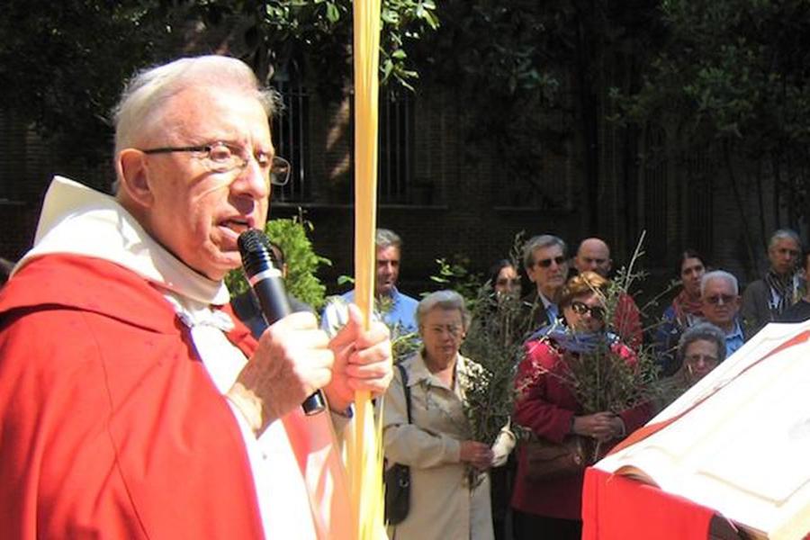 Misa por el P. Miguel Romón, antiguo párroco de San Miguel