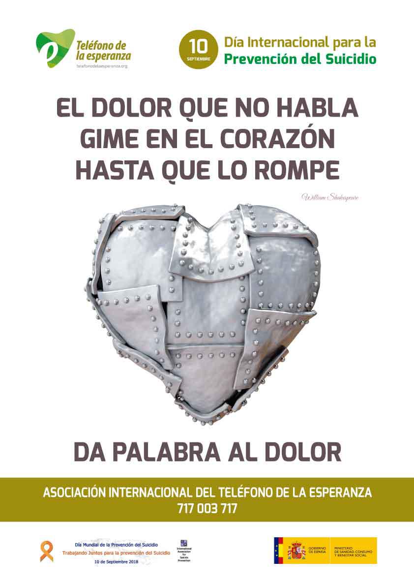 Cartel del Día Mundial para la Prevención del Suicidio
