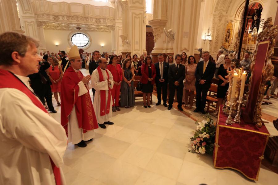 Celebración de fiesta de la Merced en la parroquia de Santiago // S. FENOSA
