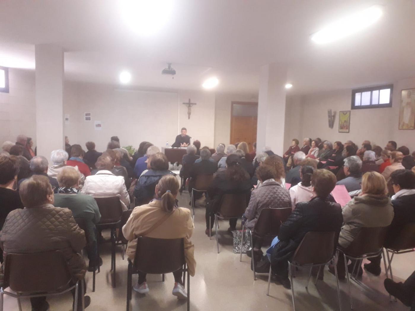 Más de un centenar de personas en el retiro de adviento del arciprestazgo de San Patricio