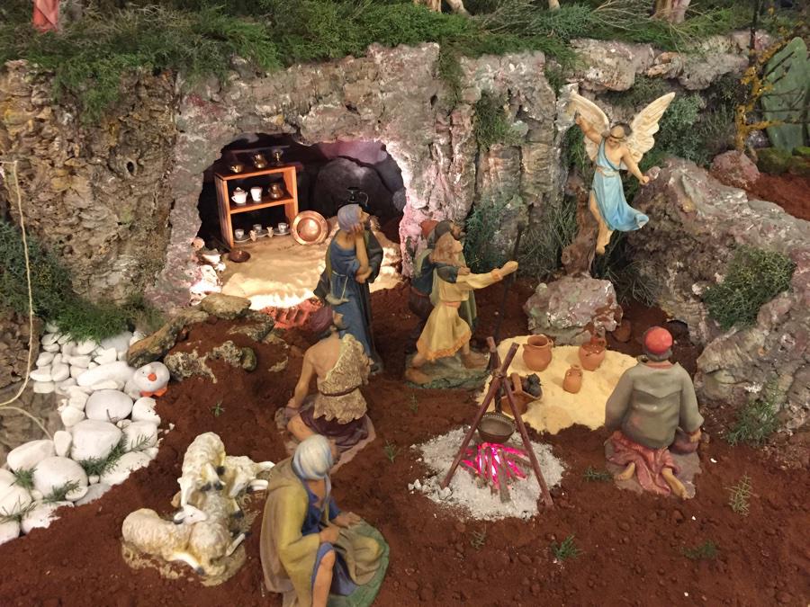 Belén de la parroquia Nuestra Señora de la Oliva, de Mollina