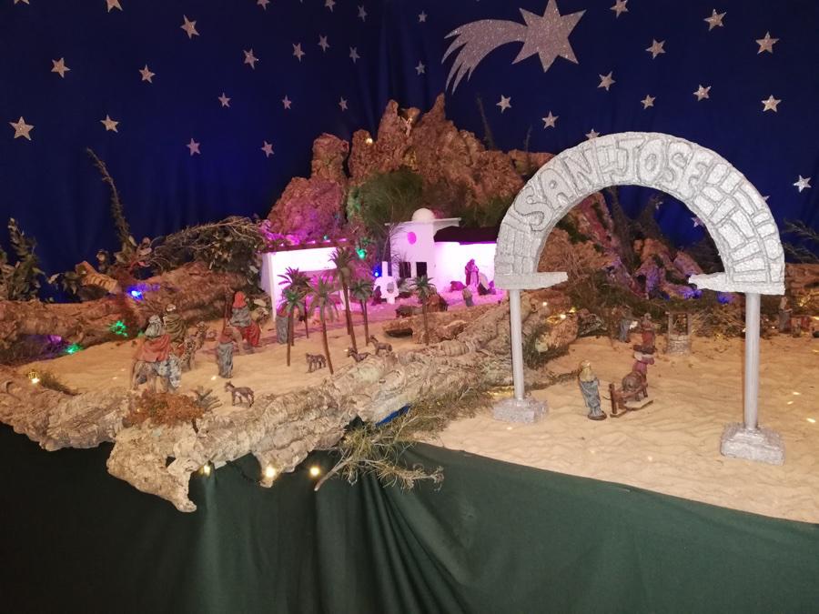 Belén del colegio San José (Málaga)