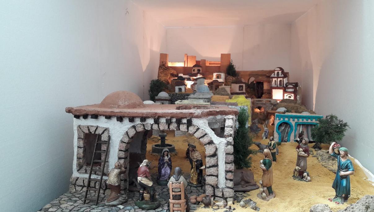 Belén de la parroquia de Santa María Estrella de los Mares
