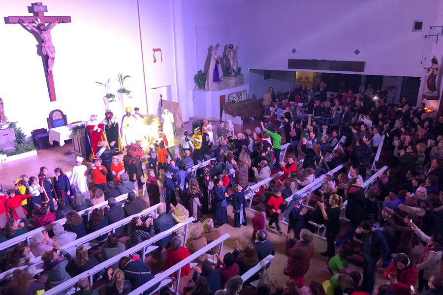 Belén Musical en la parroquia Madre del Buen Consejo, en Torremolinos