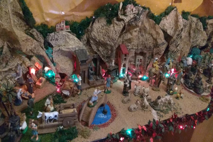 Belén de la familia Ruiz López