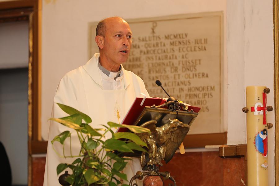 Celebración del patrón de los comunicadores, san Francisco de Sales, el 24 de enero de 2019//S. FENOSA