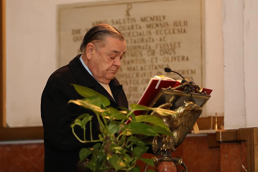 Celebración del patrón de los comunicadores, san Francisco de Sales, el 24 de enero de 2019//S. FENOSA