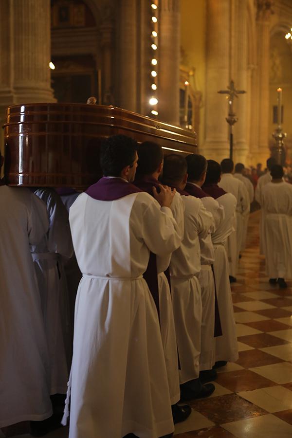 Misa exequial del cardenal Fernando Sebastián, en la Catedral de Málaga // S.FENOSA
