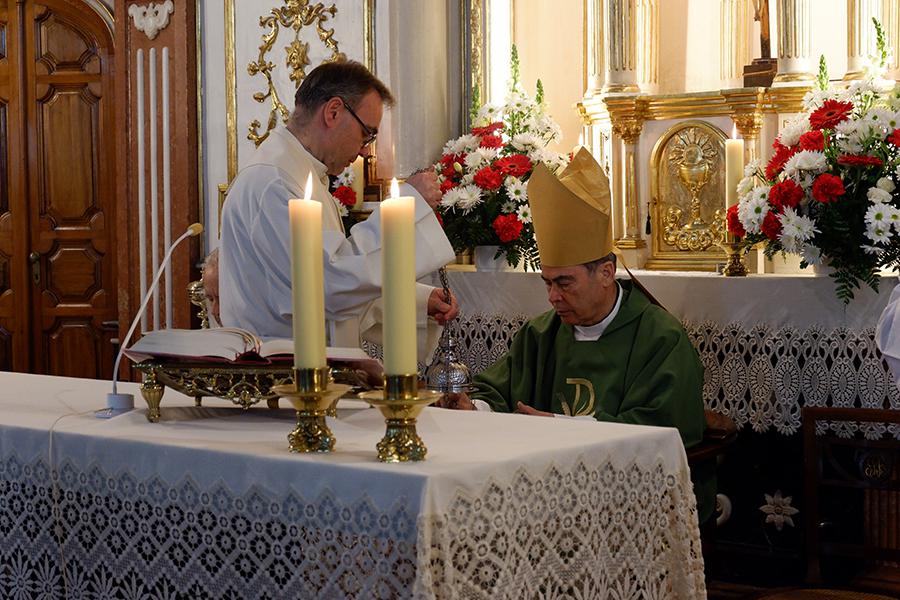 Clausura del Año Jubilar Mercedario en el monasterio de La Merced, en el barrio del Molinillo (Málaga) // A. PÉREZ SÁNCHEZ
