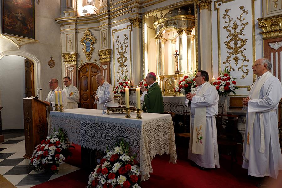 Clausura del Año Jubilar Mercedario en el monasterio de La Merced, en el barrio del Molinillo (Málaga) // A. PÉREZ SÁNCHEZ