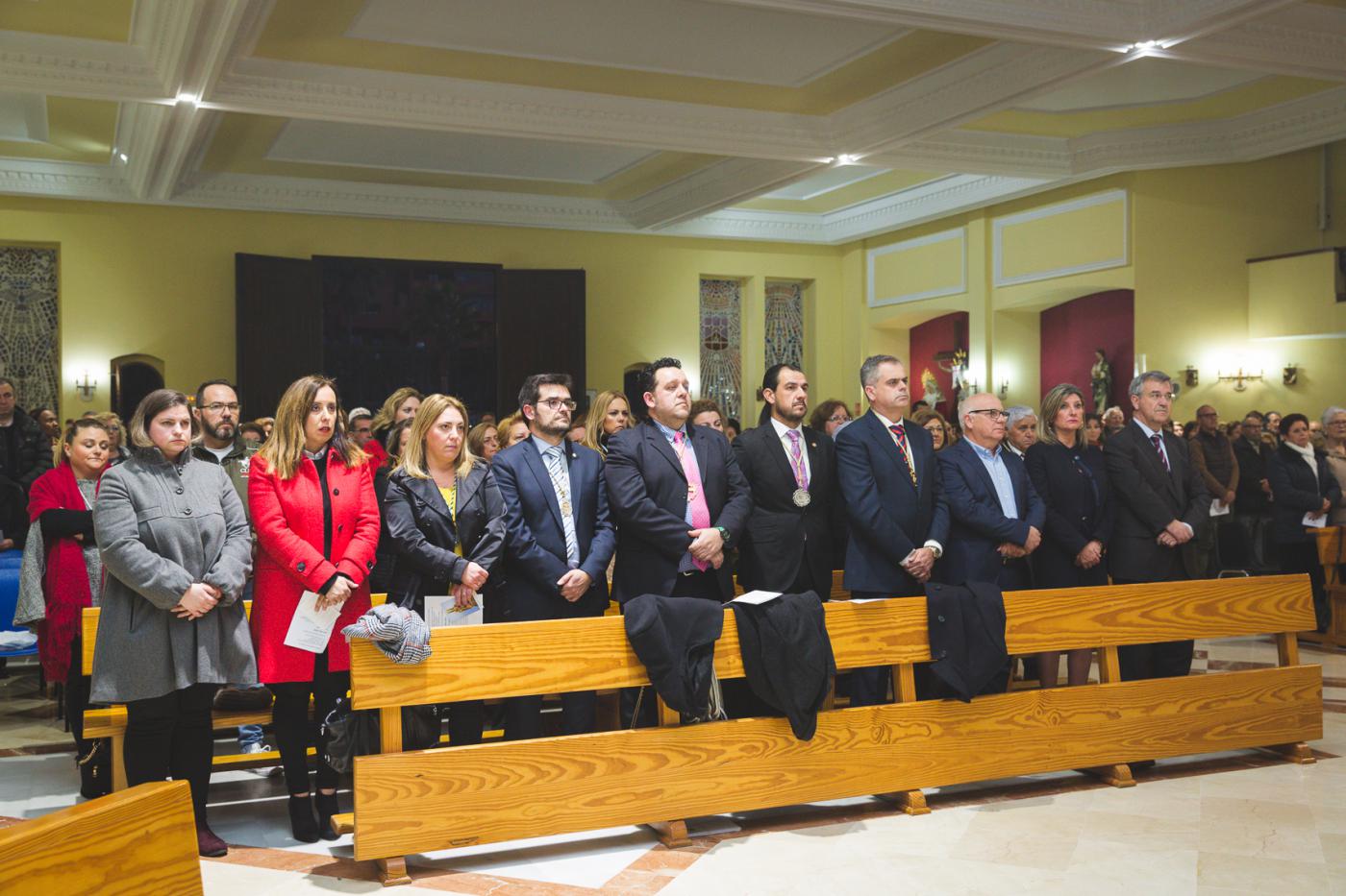 Apertura de la visita pastoral al arciprestazgo de Marbella Estepona en la parroquia del Carmen de Estepona. FOTO: A. SEDEÑO