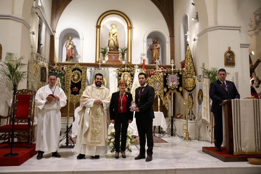 Eucaristía en la parroquia de Santa Ana (Algarrobo) con la participación de las Patronas Marianas de la Diócesis de Málaga // Y. MARTÍN