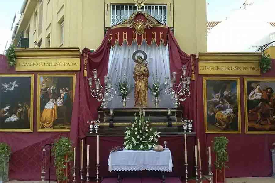 Celebración del día de San José en Fuengirola