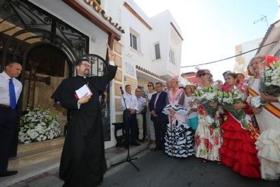 Fiesta de san Bernabé en la parroquia de la Encarnación de Marbella