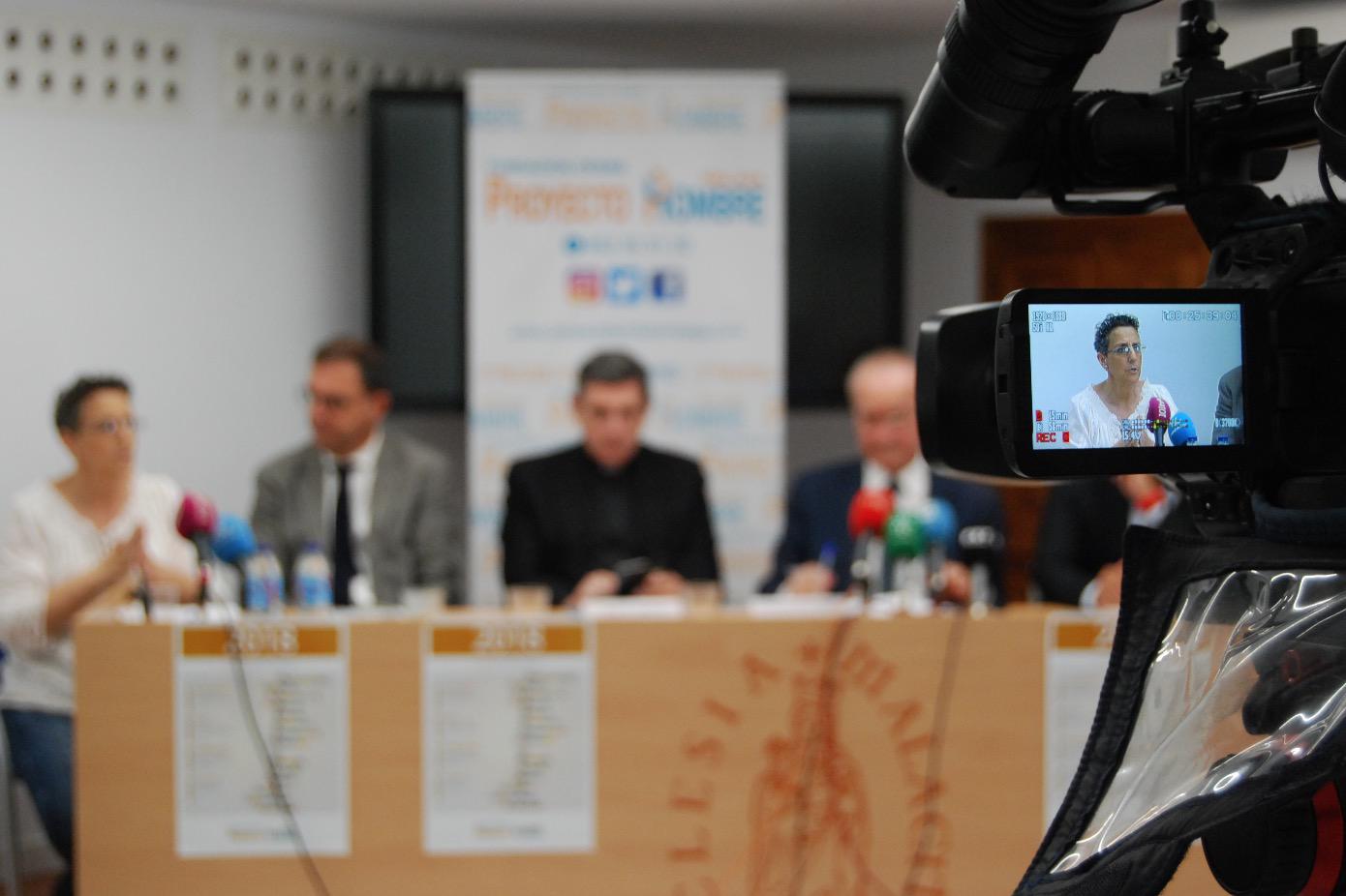 Rueda de prensa de la presentación de la memoria de Proyecto Hombre 2018