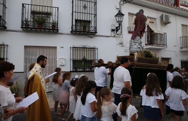 El Sagrado Corazón de Jesús, en Algarrobo