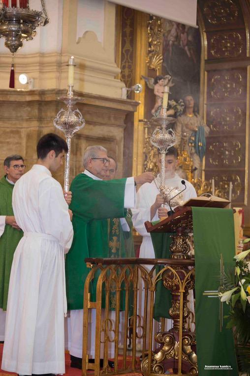 Visita pastoral a la parroquia de La Encarnación de Marbella, el 30 de junio de 2019