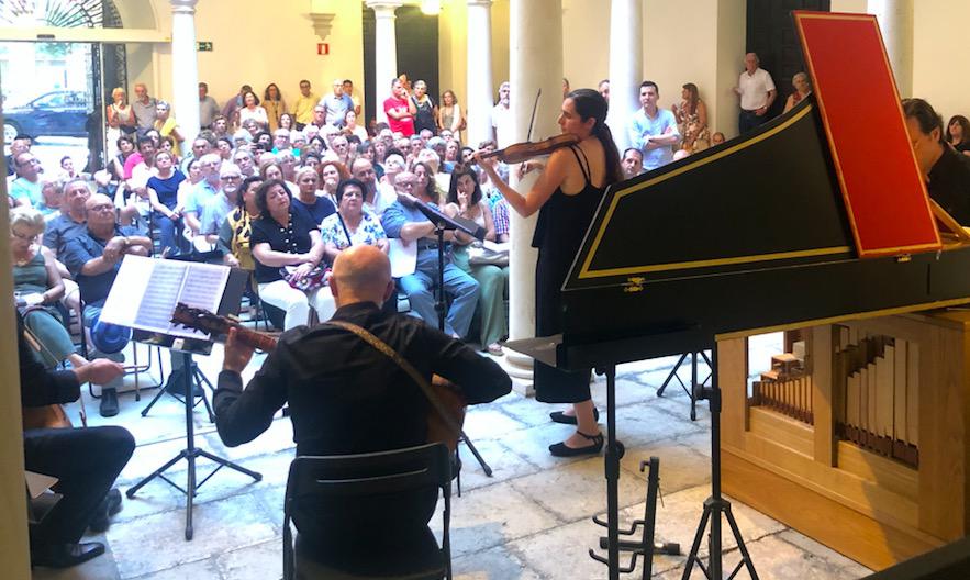 Concierto del ciclo de música sobre Pedro de Mena en el Palacio Episcopal