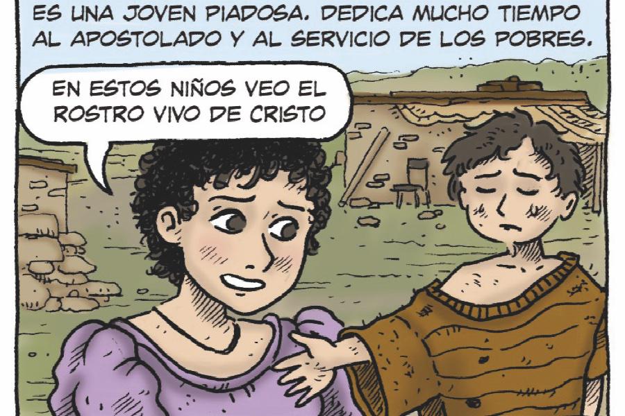 Descarga tu cómic de la Señorita Laura con DiócesisMálaga