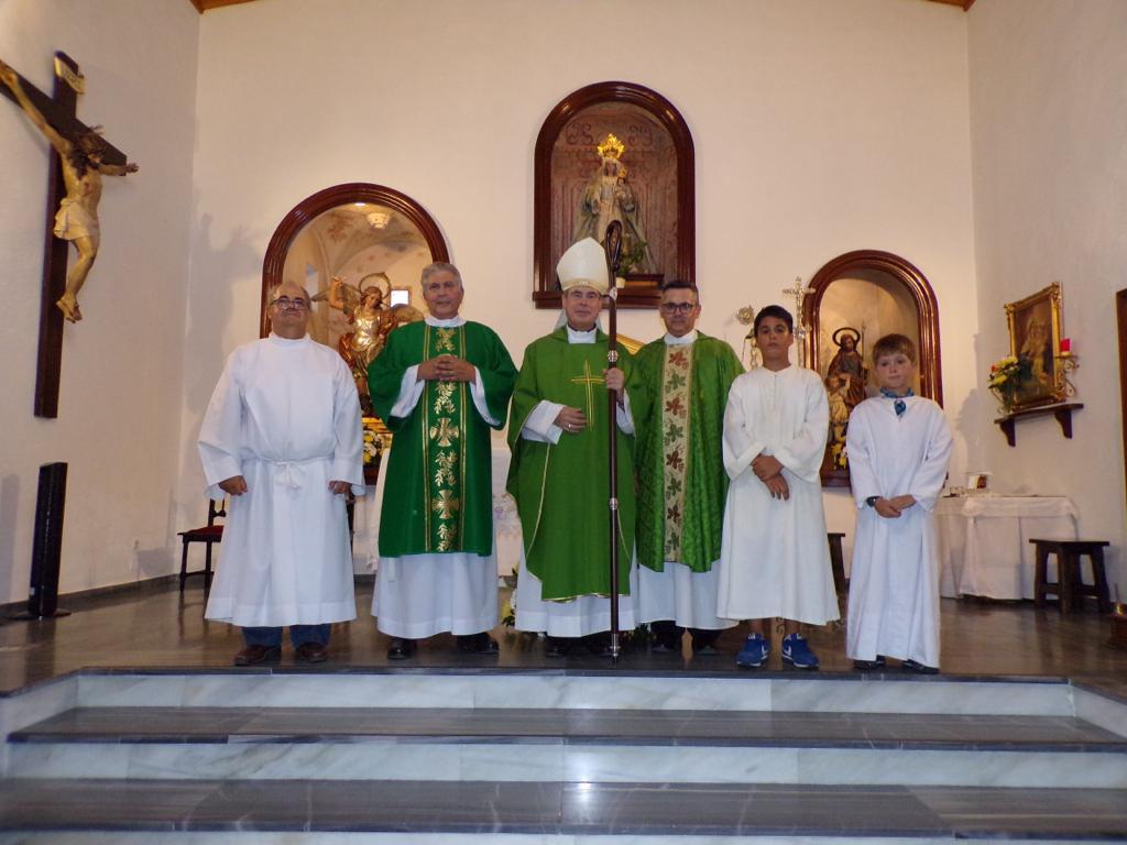 Visita pastoral a la parroquia de San Miguel, de Istán